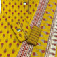 Premium Cotton Yellow Suit Fabric - Vibrant, Comfortable, and Stylishric